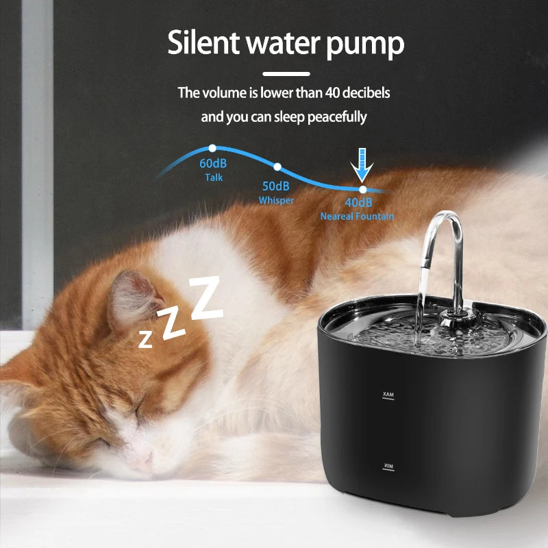 Constantly Clean Water Pet Fountain