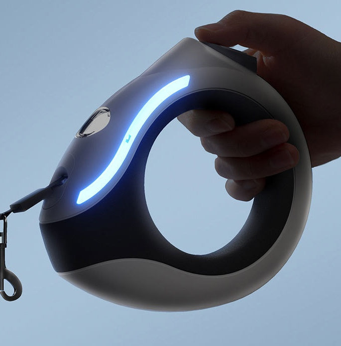 Glowing LED Hands-Free Dog Leash