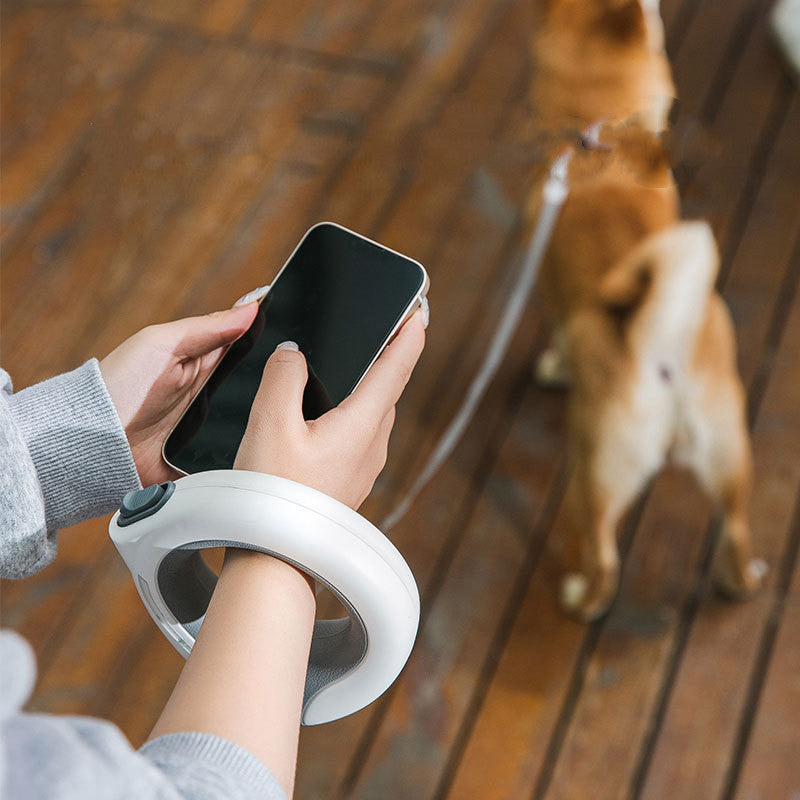 Glowing LED Hands-Free Dog Leash