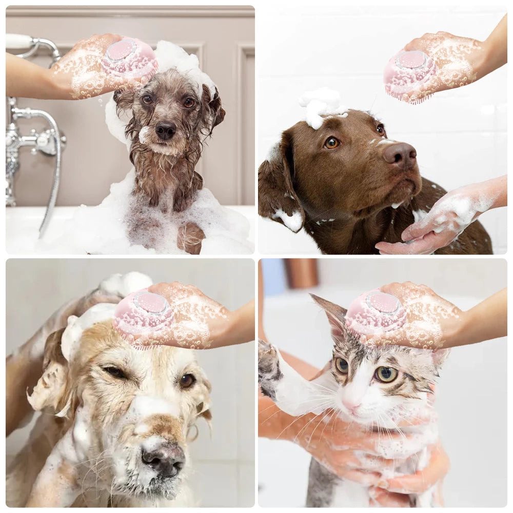 Pet Shampoo Brush