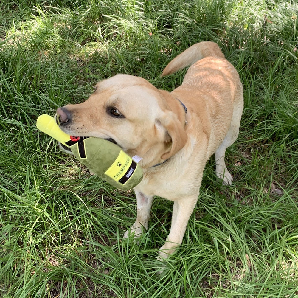 Dog Toy Plushies - Burgers, Brews, and More