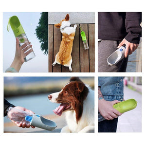 Portable Filtered Pet Water Bottle